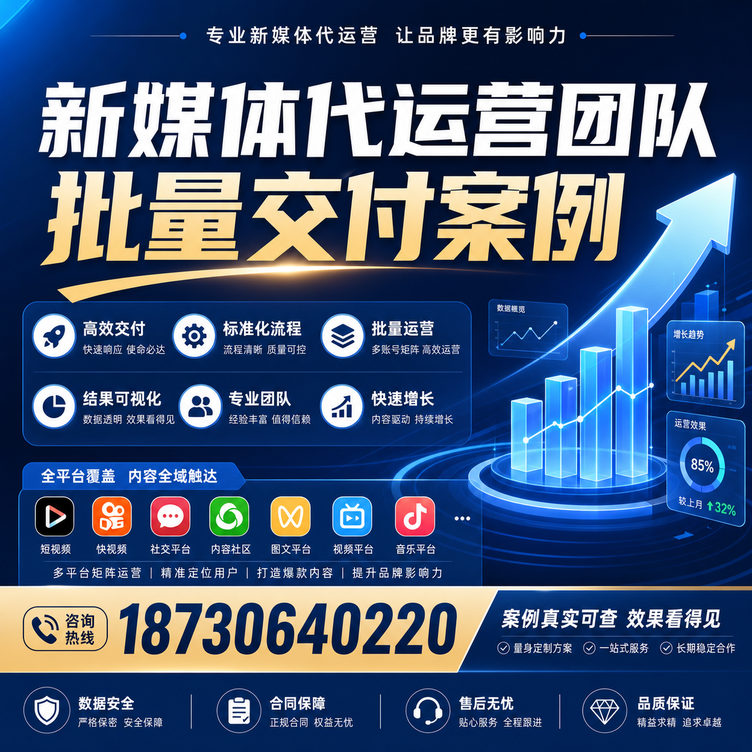 扬州代运营公司多客户账号批量高效交付案例
